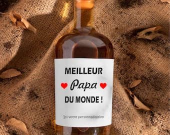 Dad Gift - Father's Day Gift, Dad Wine Label, Dad Beer Label, Dad Birthday, Dad Daughter Gift, Dad Son Gift.