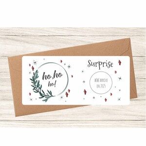 Carte à gratter Surprise avec pastille à gratter Or, personnalisé avec votre texte caché sous la pastille