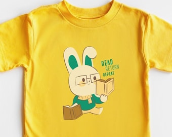 Kids Read Shirt Toddler Reading Shirt Kids Library Shirt Read To Me Shirts Cute Shirt for Toddlers Gift for Kids T-Shirt Toddler Graphic Tee