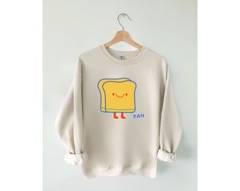 Bread Toast Women's Crewneck Sweatshirt, Cute Women's Sweatshirt, Gifts for Women, Funny Shirt for Women, Gift For Baker