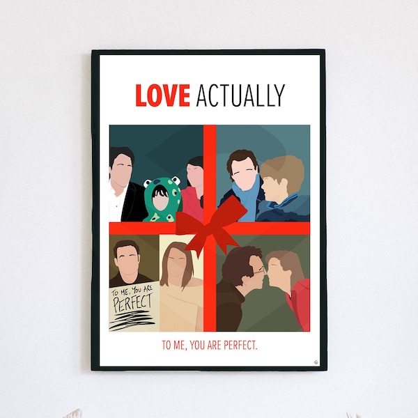 Love Actually Movie Poster Art - Etsy