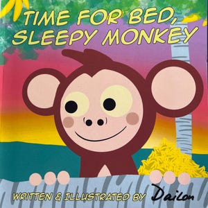 Bedtime Book for Babies - Time For Bed Sleepy Monkey