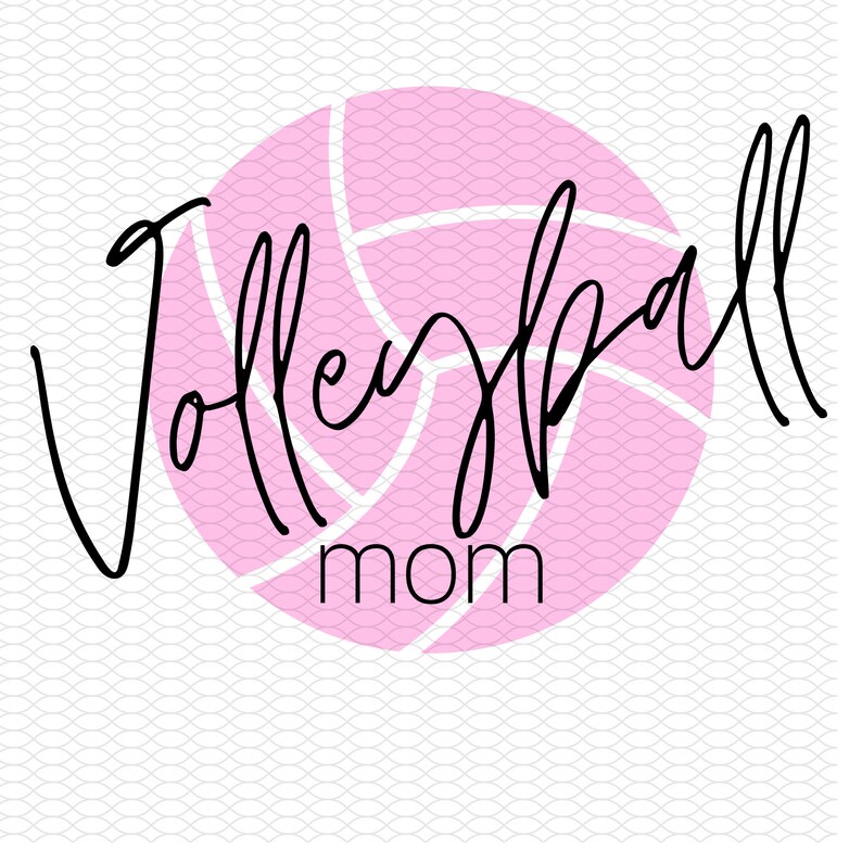 Volleyball SVG Volleyball Mom SVG Volleyball Gifts Layered Etsy