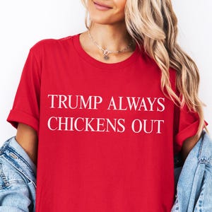 TRUMP TACO Shirt Funny Anti-Trump Political Protest Tee Democrat Gift Let&#39;s Go Taco Anti-Maga T-Shirt Present Don Taco Tariff Humor TShirt
