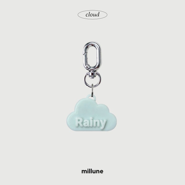 Cloud Pet Tag, Lightweight Custom 3D Printed Tags