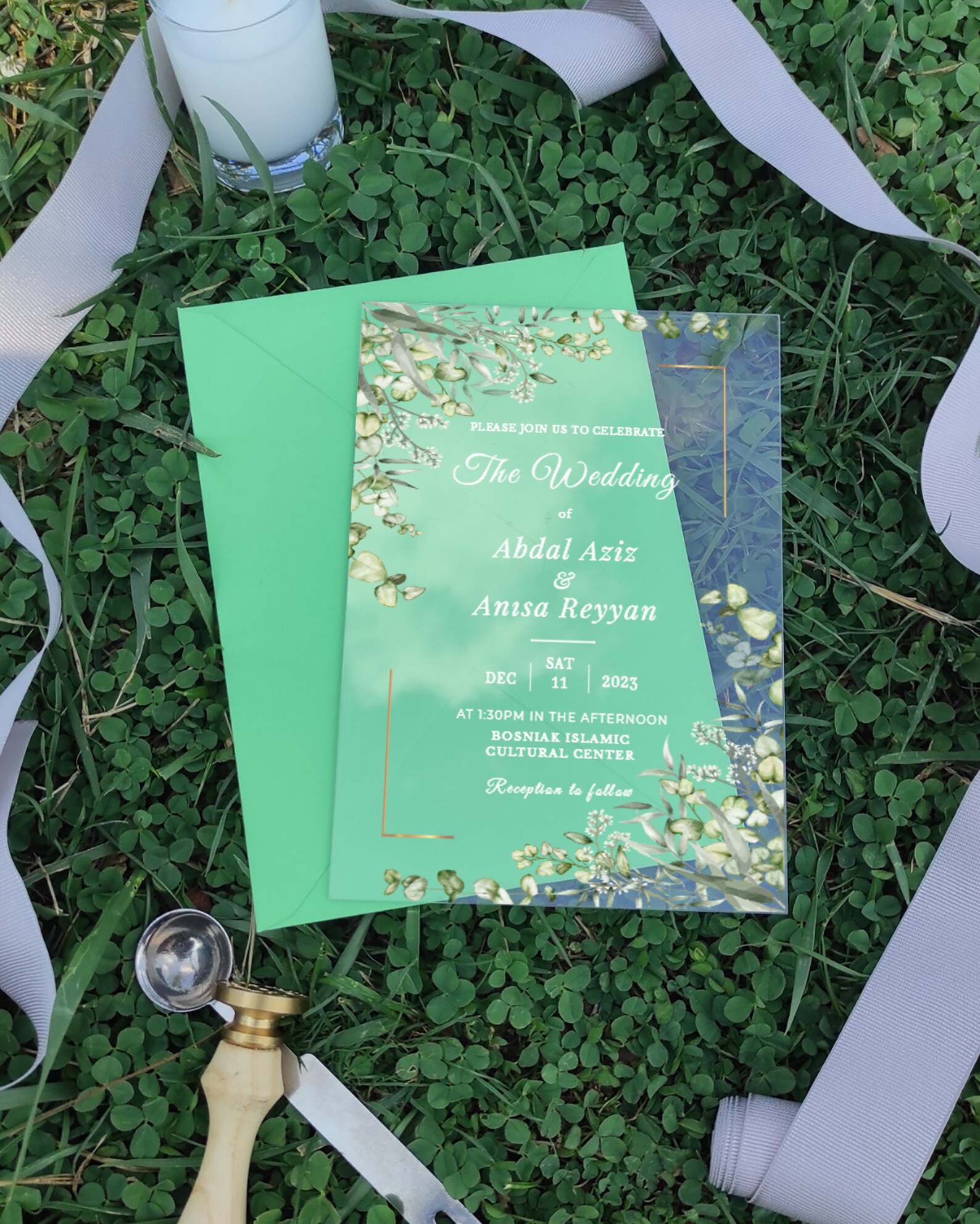 Acrylic Wedding Invitation Acrylic Wedding Invitations Etsy