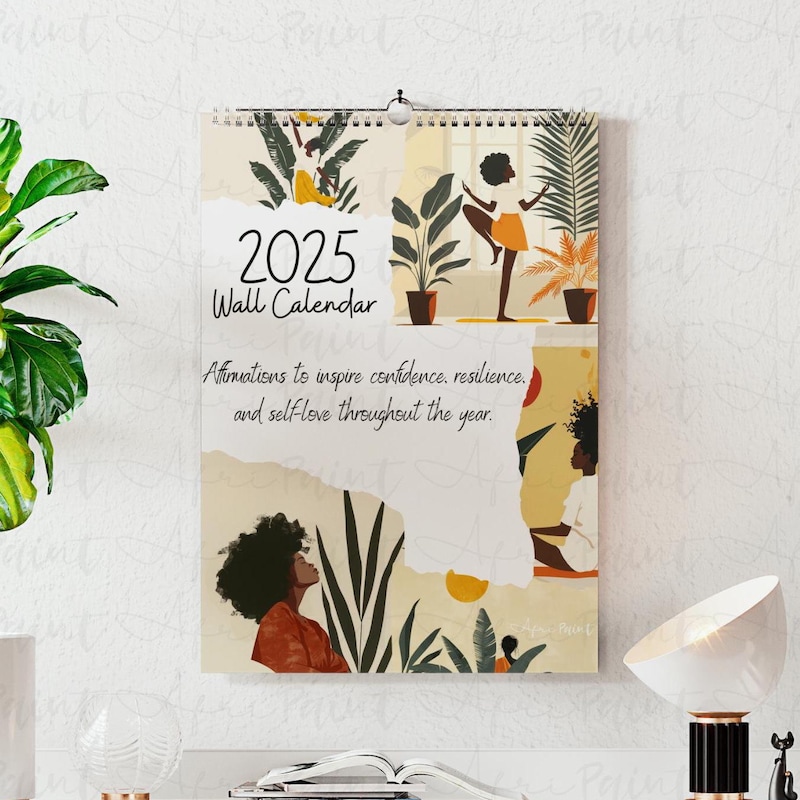 2025 Girl Calendar Etsy