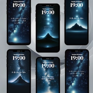 Do gwiazd, które słuchają | Pakiet tapet na telefon | ACOTAR Inspired | Fantasy | iPhone | Android