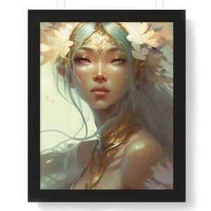 Goddess Anime Poster - Elevate Your Space with Divine Artistry&quot;
