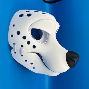 Cute Skunk 3D printed fursuit head base kit