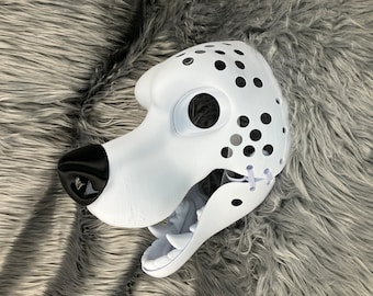 Canine Dire Wolf 3D printed fursuit head base kit