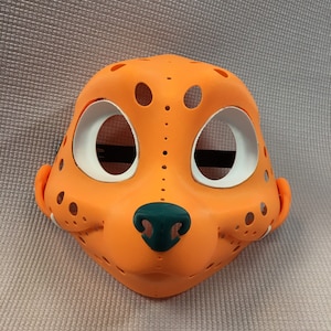 Cute Canine Pomeranian 3D printed fursuit head base kit