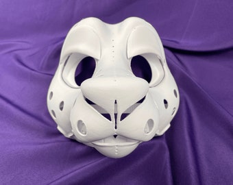 Unglulate Goat 3D printed fursuit head base kit