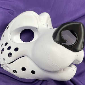 Canine Pitbull 3D printed fursuit head base kit