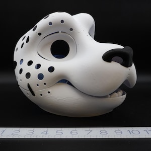 Feline Leopard Cat 3D printed fursuit head base kit