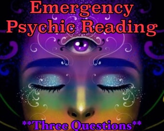 Emergency Psychic Reading l Quick Response l Skip The Line l Intuitive Reading