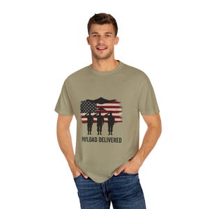 Vaterländisches T-Shirt für veteranen, Casual Wear, Militärische Anerkennung, 4. Juli, Unabhängigkeitstag, Geschenk für Ihn
