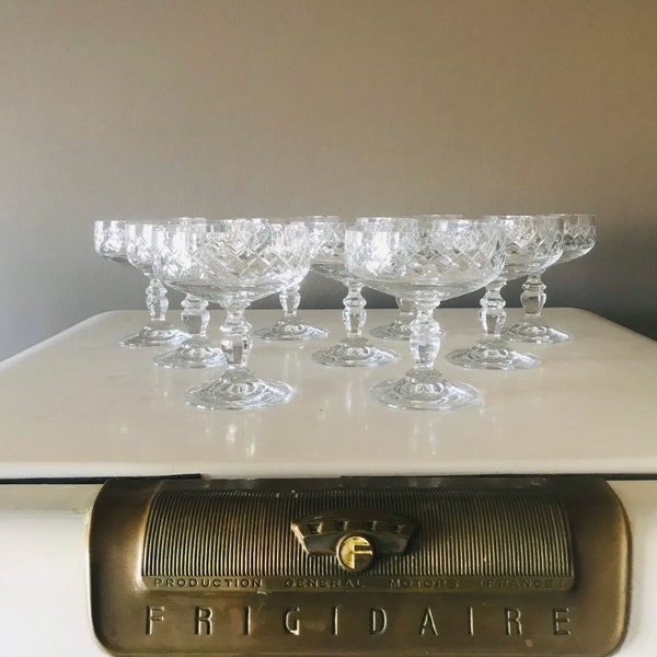 Crystal Champagne Glasses Etsy