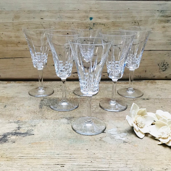 Ensemble de 6 verres à vin Villeroy & Boch Modèle « Concorde »