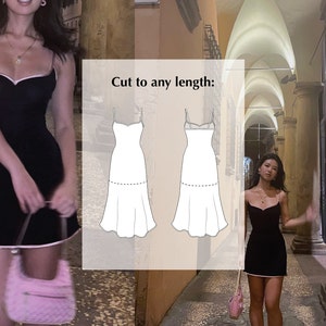 Digital PDF sewing pattern video tutorial for Graduation dress by Mai Ardour size UK 4-10 image 3