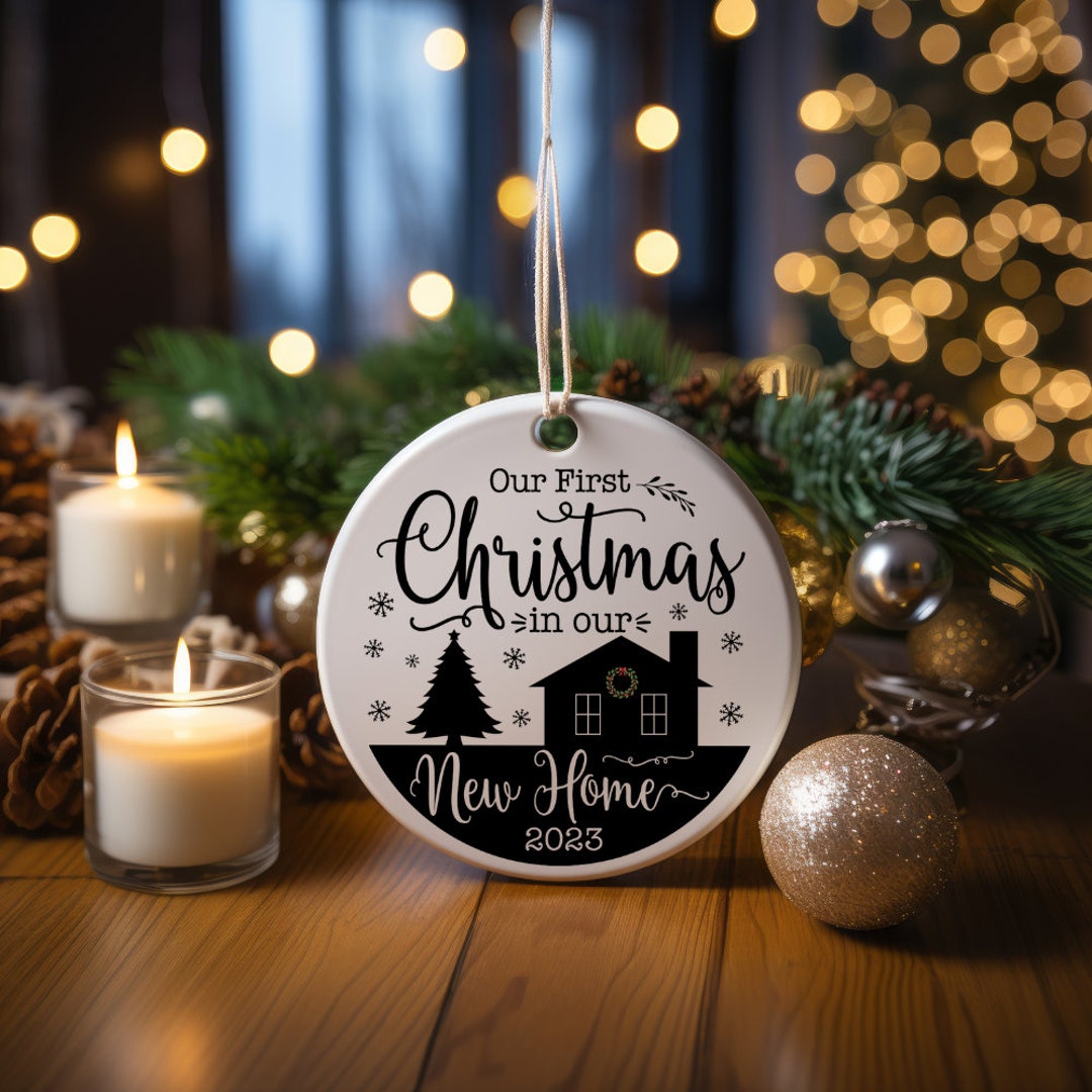 First Christmas New Home Ornament, New House Gift, First Christmas in