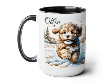 Cavapoo, Dog Mom Gift, Coffee Lover Gift, Cavapoo Gift, Custom Dog Gift, Gift for Dog Mom, Dog Lover Gift, Cavapoo Gift, Gift for Girlfriend