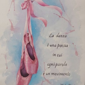 Bullet - passione e poesia - acquerello su carta