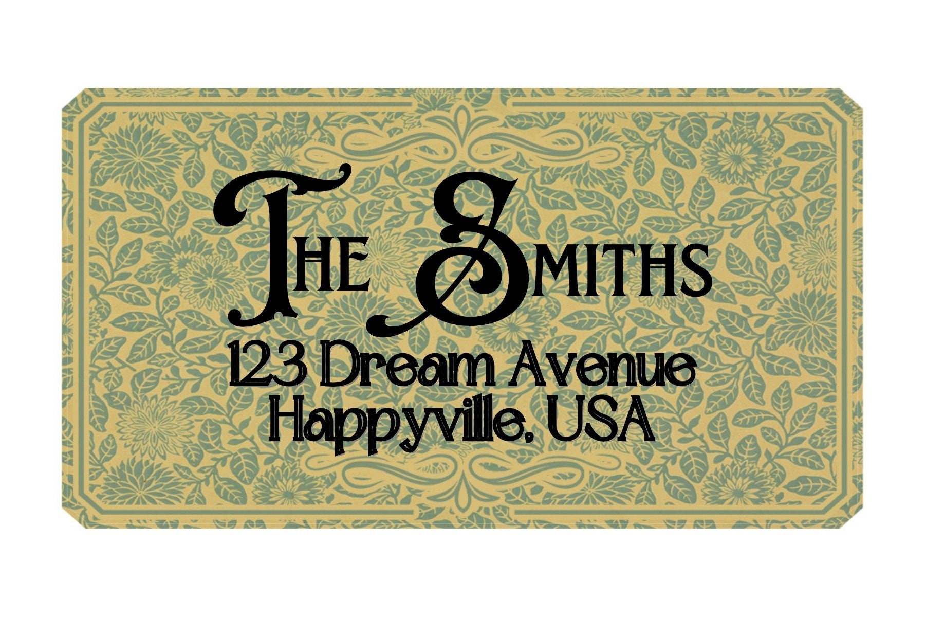 Victorian Shipping Labels, Vintage Shipping Labels, Victorian Address ...