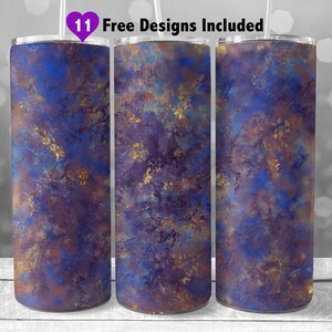 Marble 20 oz Skinny Tumbler Sublimation Design, Instant Digital Download PNG, Digital Design Only, Celestial Galaxy Tumbler Wrap