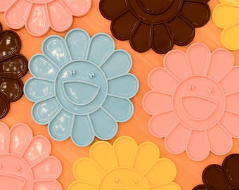 Customizable Flower Coaster Set