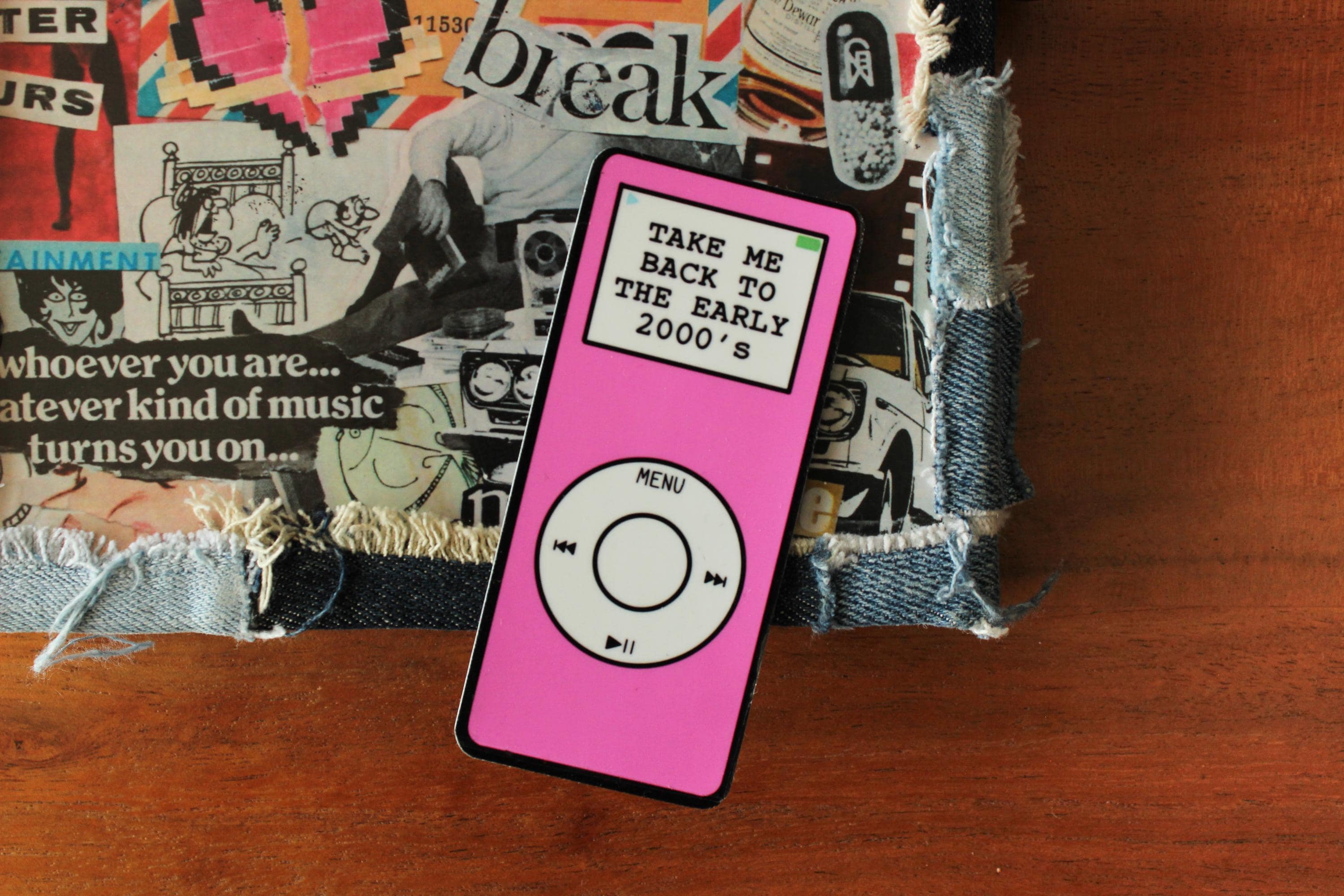 Y2K Ipod Nano Sticker | 2000s Throwback | Waterproof - Etsy
