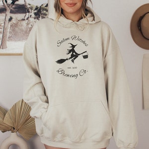 Salem Witches Brewing Company Halloween Unisex Heavy Blend Hooded Sweatshirt