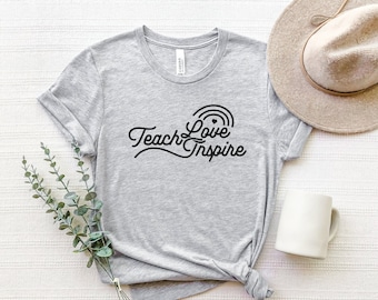 Teach Love Inspire Unisex Jersey Short Sleeve Tee