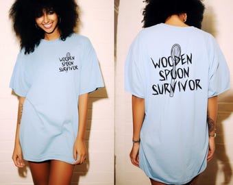 Wooden Spoon Survivor T-Shirt. If you know, you know!