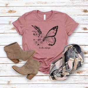 Be the Change Jersey Short Sleeve Tee