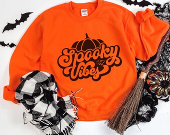 Spooky Vibes Unisex Heavy Blend Crewneck Sweatshirt