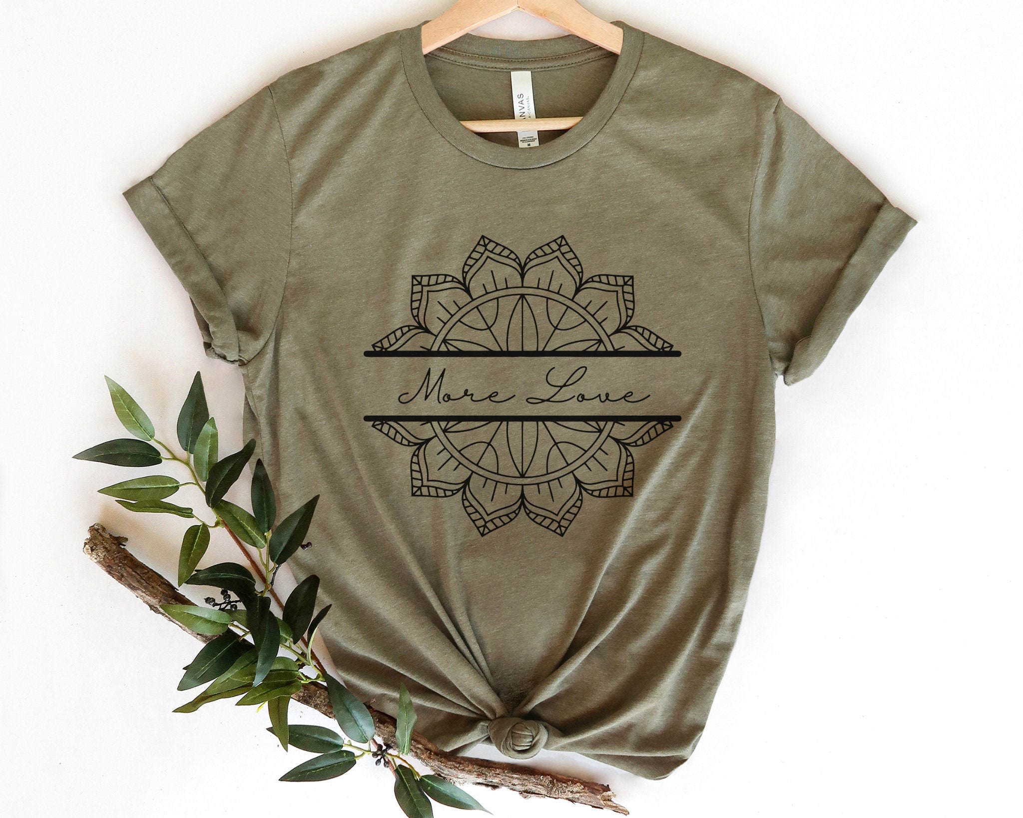 More Love Unisex Jersey Maglietta manica corta Etsy Italia