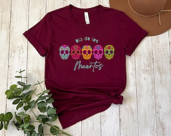 Dia de los Muertos, Day of the Dead Short Sleeve Tee