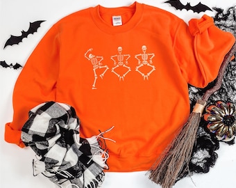 Skeleton Boo Unisex Heavy Blend Crewneck Sweatshirt