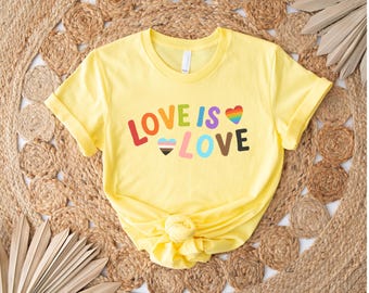 Love Is Love Unisex Jersey Short Sleeve Tee