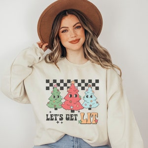 Let&#39;s Get Lit Crewneck Sweatshirt