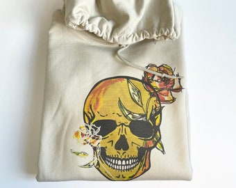 Skull Graphic Hoodie
