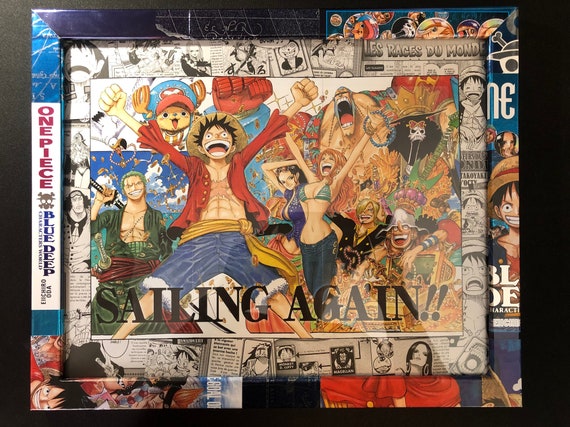 One Piece Painting Blue Deep Eiichiro Oda Craftsmanship Etsy