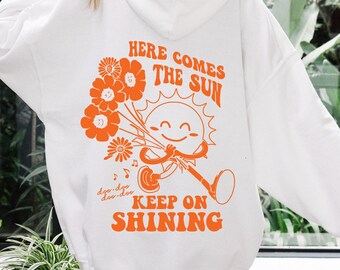 Aesthetic Woman Hoodie, Trendy sweatshirt, VSCO hoodie, Aesthetic Clothing, Hoodies saying on back, Mental health Pinterest Graphic Hoodie