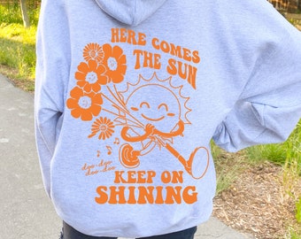 Aesthetic Woman Hoodie, Trendy sweatshirt, VSCO hoodie, Aesthetic Clothing, Hoodies saying on back, Mental health Pinterest Graphic Hoodie