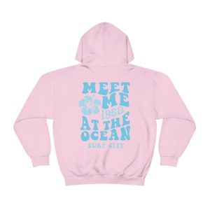 Meet Me at the Beach Oversized Pullover Sweatshirt main image 1