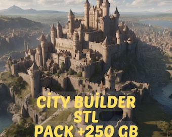 City Building Pack - Buildings, Castles, Lands and More