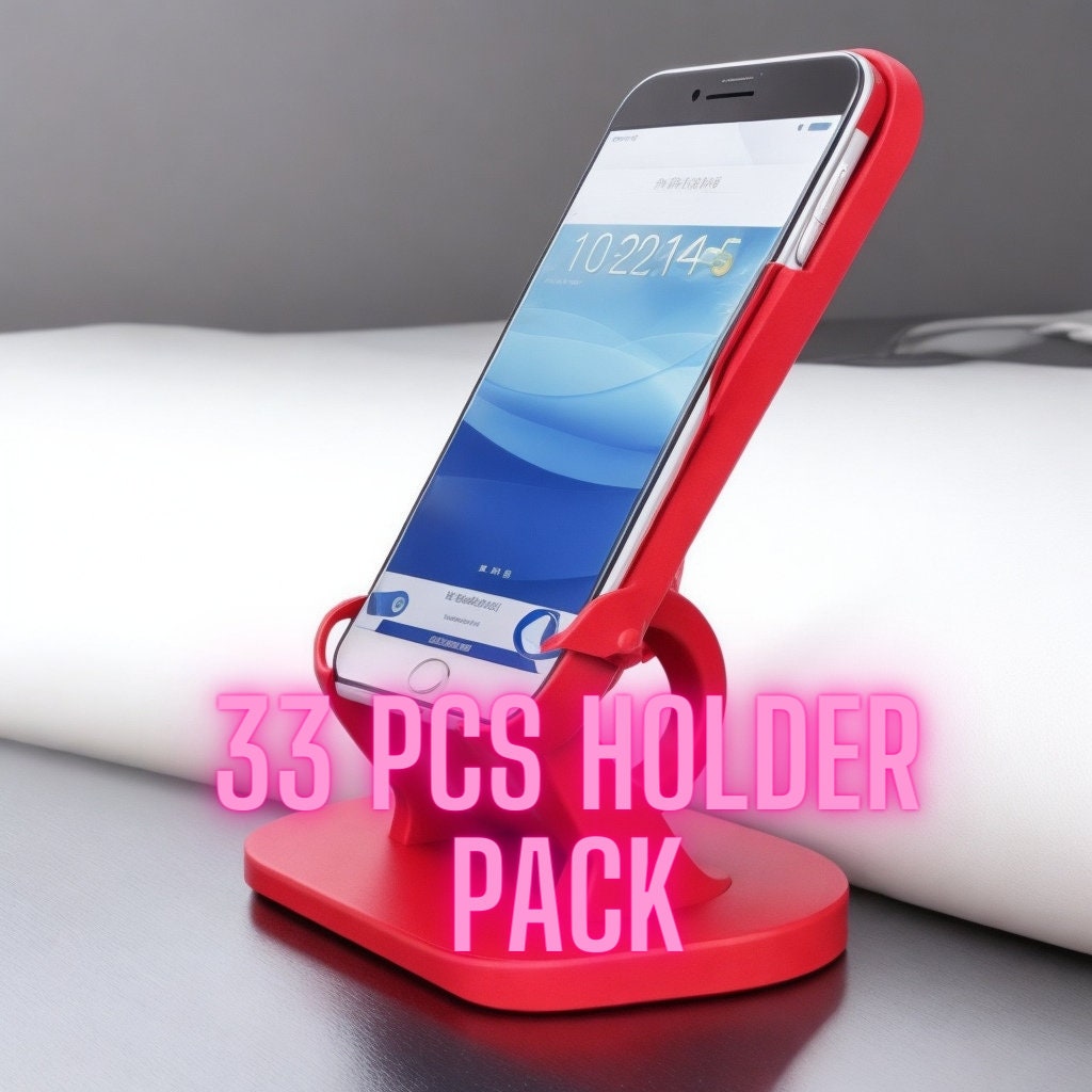Joystick Stand and Phone Holder 3d Stl Pack , Total 33 Pieces