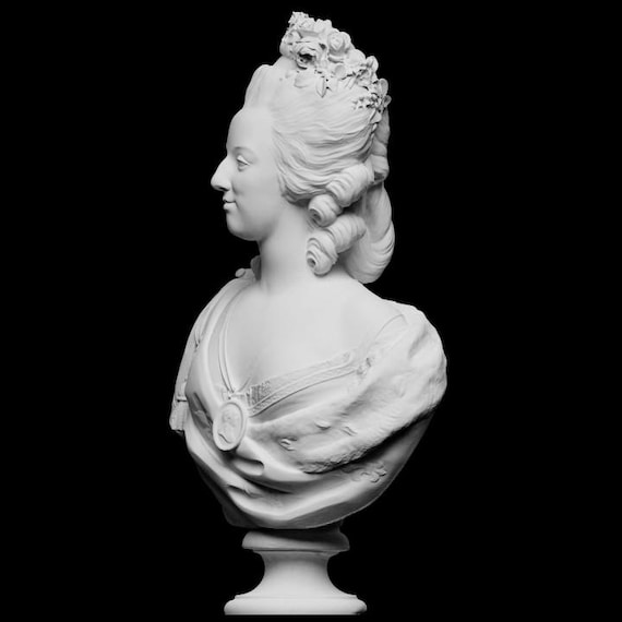 マリー・アントワネット胸像 – 12K樹脂、フランスの歴史彫刻 - Etsy 日本