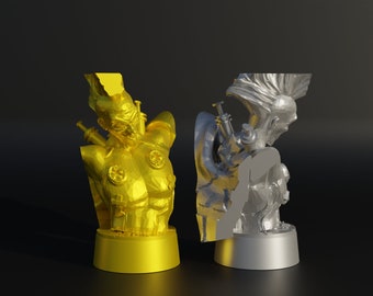 Premium Cyberpunk Chess Set 3d Figure stl File , +5 Random Gift , Buy now , Downloadable , for 3d printers